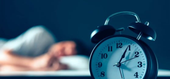 Sleep with alarm clock